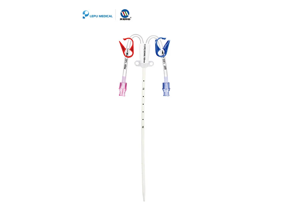 Kit de catéter de hemodiálisis desechable
